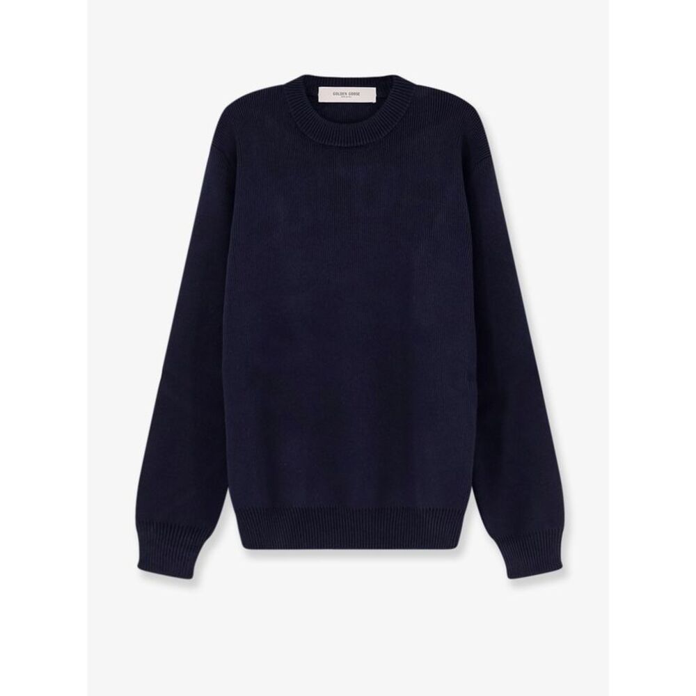 Golden Goose Deluxe Brand Men Davis Ribbed Cotton Sweater